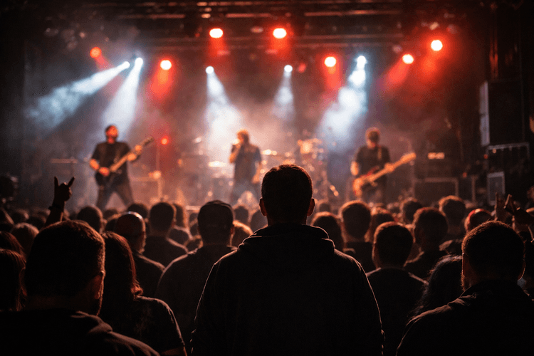 Going to a concert alone