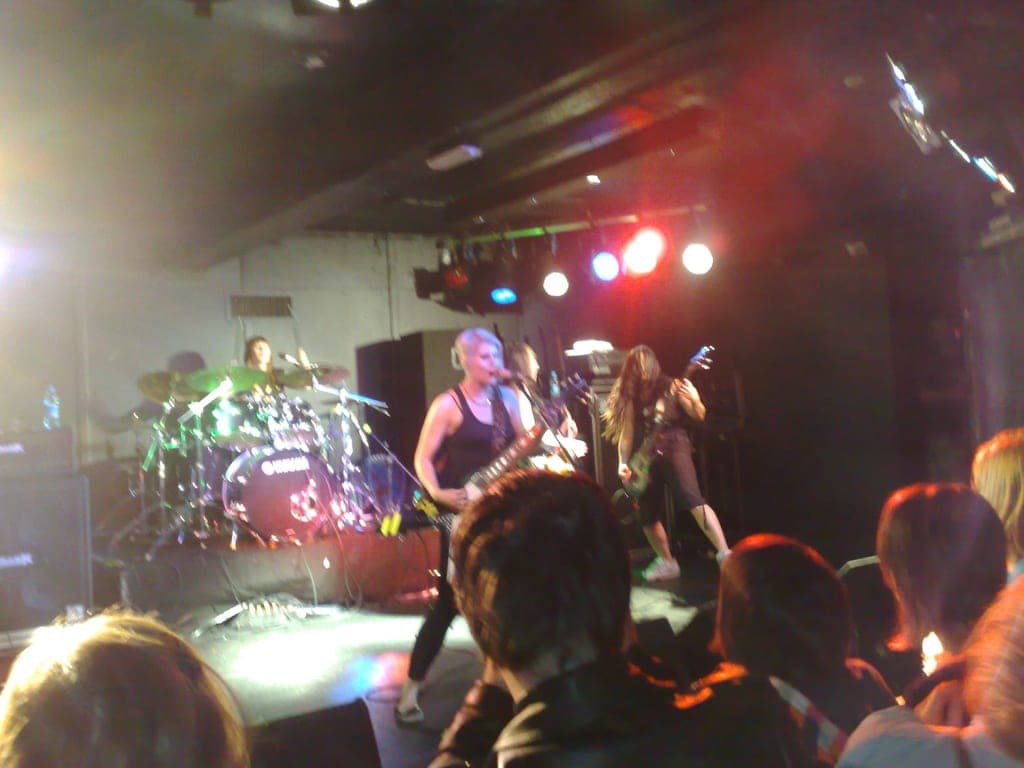 Kittie Konzert(Metalband)