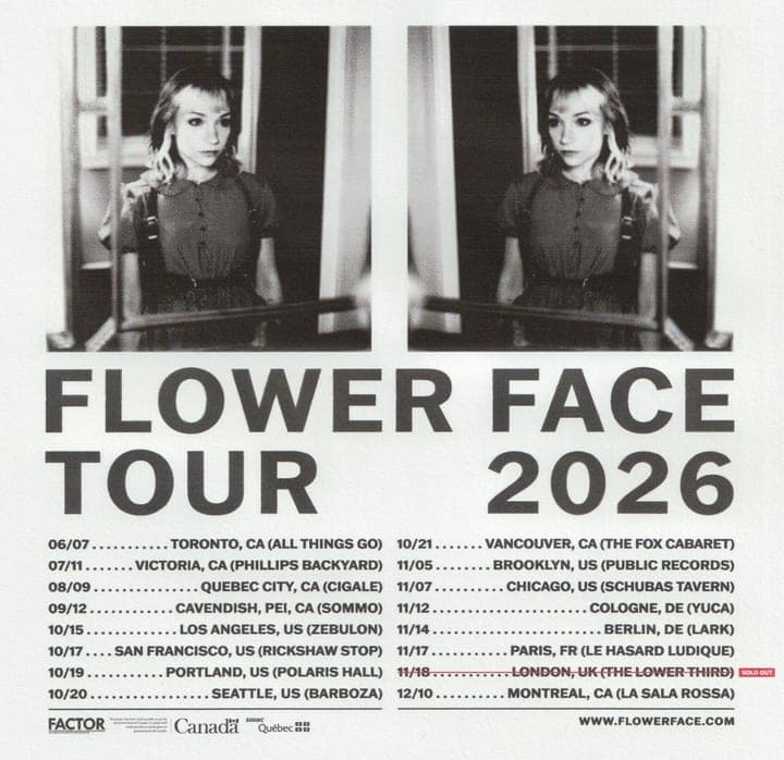 Flower Face Nov 7 cover